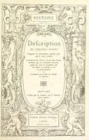 An illustration from Histoire et description du Château d'Anet, depuis le dixième siècle jusqu'à nos jours. Précédée d'une notice sur la ville d'Anet, ... et contenant une étude sur Diane de Poitiers (1875)
