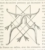 An illustration from Histoire et description du Château d'Anet, depuis le dixième siècle jusqu'à nos jours. Précédée d'une notice sur la ville d'Anet, ... et contenant une étude sur Diane de Poitiers (1875)