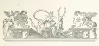 An illustration from Histoire et description du Château d'Anet, depuis le dixième siècle jusqu'à nos jours. Précédée d'une notice sur la ville d'Anet, ... et contenant une étude sur Diane de Poitiers (1875)