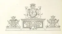 An illustration from Histoire et description du Château d'Anet, depuis le dixième siècle jusqu'à nos jours. Précédée d'une notice sur la ville d'Anet, ... et contenant une étude sur Diane de Poitiers (1875)