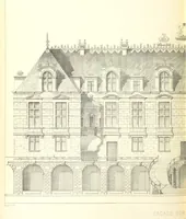 An illustration from Histoire et description du Château d'Anet, depuis le dixième siècle jusqu'à nos jours. Précédée d'une notice sur la ville d'Anet, ... et contenant une étude sur Diane de Poitiers (1875)
