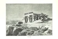 An illustration from Travels in the East; including a visit to Egypt and the Holy Land. [Translated from the German.] ... With ... illustrations by Pausinger, etc (1884)