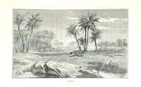 An illustration from Travels in the East; including a visit to Egypt and the Holy Land. [Translated from the German.] ... With ... illustrations by Pausinger, etc (1884)