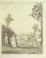 An illustration from Gallerie der Welt, in einer bildlichen und beschreibenden Darstellung von merkwürdigen Ländern: von Völkern ... von Thieren ... von alten und neuen Denkmälern ... Neue verbesserte Auflage. Mit ... Kupfertafeln (1805)