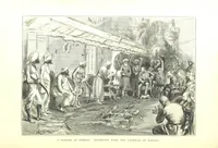 An illustration from The Prince of Wales' Tour: a diary in India; with some account of the visits ... to the Courts of Greece, Egypt, Spain, and Portugal ... With illustrations by S. P. Hall (1877)
