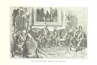 An illustration from The Prince of Wales' Tour: a diary in India; with some account of the visits ... to the Courts of Greece, Egypt, Spain, and Portugal ... With illustrations by S. P. Hall (1877)