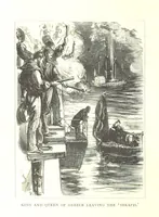 An illustration from The Prince of Wales' Tour: a diary in India; with some account of the visits ... to the Courts of Greece, Egypt, Spain, and Portugal ... With illustrations by S. P. Hall (1877)