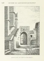An illustration from Histoire de Saint-Bonnet-le-Chateau ... Ouvrage publié en collaboration par deux prêtres du diocèse de Lyon [James Condamin and François Langlois (1885)