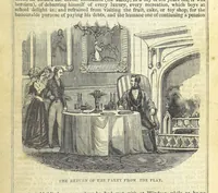 An illustration from Santo Sebatiano, or the Heiress of Montalvan. A romance of the eighteenth century. [By Catherine Cutbertson. With illustrations (1847)