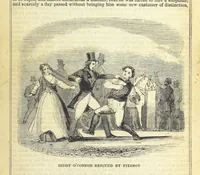 An illustration from Santo Sebatiano, or the Heiress of Montalvan. A romance of the eighteenth century. [By Catherine Cutbertson. With illustrations (1847)