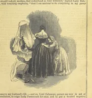 An illustration from Santo Sebatiano, or the Heiress of Montalvan. A romance of the eighteenth century. [By Catherine Cutbertson. With illustrations (1847)