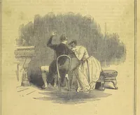 An illustration from Santo Sebatiano, or the Heiress of Montalvan. A romance of the eighteenth century. [By Catherine Cutbertson. With illustrations (1847)