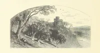 An illustration from Festival of Song: a series of Evenings with the Poets. Prepared by the author of “Salad for the Solitary” ... (F. Saunders). With ... pictures by Members of the National Academy of Design. Engraved by Bobbett and Hooper (1866)