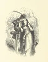An illustration from Festival of Song: a series of Evenings with the Poets. Prepared by the author of “Salad for the Solitary” ... (F. Saunders). With ... pictures by Members of the National Academy of Design. Engraved by Bobbett and Hooper (1866)