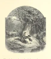 An illustration from Festival of Song: a series of Evenings with the Poets. Prepared by the author of “Salad for the Solitary” ... (F. Saunders). With ... pictures by Members of the National Academy of Design. Engraved by Bobbett and Hooper (1866)