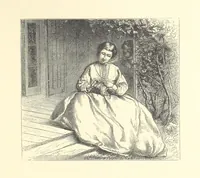 An illustration from Festival of Song: a series of Evenings with the Poets. Prepared by the author of “Salad for the Solitary” ... (F. Saunders). With ... pictures by Members of the National Academy of Design. Engraved by Bobbett and Hooper (1866)