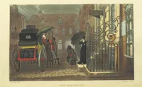 Picture 22 of 22 from Poetical Sketches of Scarborough [By J. P., i.e. J. B. Papworth, W., i.e. F. Wrangham, and W. Combe]: illustrated by twenty-one engravings ... coloured from original designs, made ... by J. Green, and etched by T. Rowlandson. The second edition (1813), leaf 278