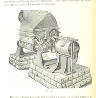 An illustration from Handbook of Metallurgy ... Translated by H. Louis (1898)