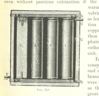 An illustration from Handbook of Metallurgy ... Translated by H. Louis (1898)