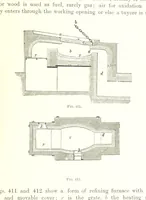 An illustration from Handbook of Metallurgy ... Translated by H. Louis (1898)