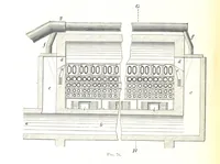 An illustration from Handbook of Metallurgy ... Translated by H. Louis (1898)