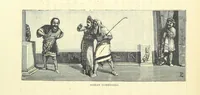 An illustration from Tuscan Studies and Sketches. ... Illustrated (1887)