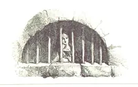An illustration from The Poetical Works of Sir Walter Scott ... With a memoir of the author. Illustrated by many engravings, etc (1857)