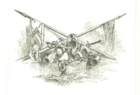 An illustration from The Poetical Works of Sir Walter Scott ... With a memoir of the author. Illustrated by many engravings, etc (1857)