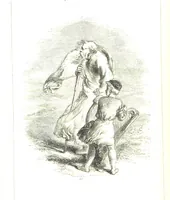 An illustration from The Poetical Works of Sir Walter Scott ... With a memoir of the author. Illustrated by many engravings, etc (1857)