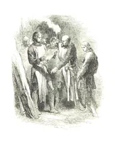 An illustration from The Poetical Works of Sir Walter Scott ... With a memoir of the author. Illustrated by many engravings, etc (1857)