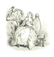 An illustration from The Poetical Works of Sir Walter Scott ... With a memoir of the author. Illustrated by many engravings, etc (1857)