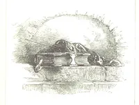 An illustration from The Poetical Works of Sir Walter Scott ... With a memoir of the author. Illustrated by many engravings, etc (1857)