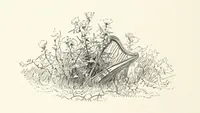 An illustration from The Lay of the Last Minstrel. By Sir Walter Scott. With notes and a chronological summary of his life, and index (1887)
