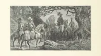 An illustration from The Lay of the Last Minstrel. By Sir Walter Scott. With notes and a chronological summary of his life, and index (1887)
