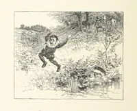 An illustration from The Lay of the Last Minstrel. By Sir Walter Scott. With notes and a chronological summary of his life, and index (1887)