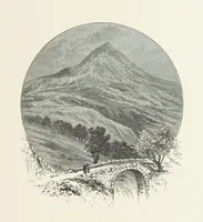 An illustration from The Lay of the Last Minstrel. By Sir Walter Scott. With notes and a chronological summary of his life, and index (1887)