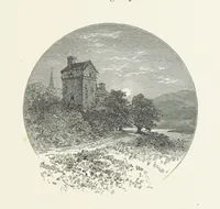 An illustration from The Lay of the Last Minstrel. By Sir Walter Scott. With notes and a chronological summary of his life, and index (1887)