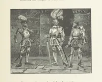 An illustration from The Lay of the Last Minstrel. By Sir Walter Scott. With notes and a chronological summary of his life, and index (1887)