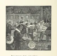 An illustration from The Lay of the Last Minstrel. By Sir Walter Scott. With notes and a chronological summary of his life, and index (1887)
