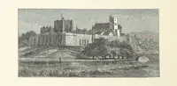 An illustration from The Lay of the Last Minstrel. By Sir Walter Scott. With notes and a chronological summary of his life, and index (1887)