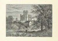 An illustration from The Lay of the Last Minstrel. By Sir Walter Scott. With notes and a chronological summary of his life, and index (1887)