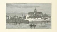 An illustration from The Lay of the Last Minstrel. By Sir Walter Scott. With notes and a chronological summary of his life, and index (1887)