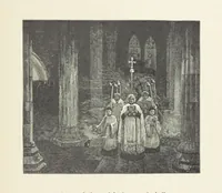An illustration from The Lay of the Last Minstrel. By Sir Walter Scott. With notes and a chronological summary of his life, and index (1887)