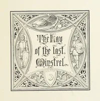 An illustration from The Lay of the Last Minstrel. By Sir Walter Scott. With notes and a chronological summary of his life, and index (1887)