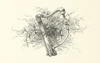 An illustration from The Lay of the Last Minstrel. By Sir Walter Scott. With notes and a chronological summary of his life, and index (1887)