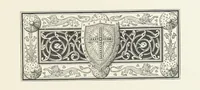 An illustration from The Lay of the Last Minstrel. By Sir Walter Scott. With notes and a chronological summary of his life, and index (1887)