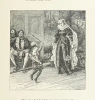 An illustration from The Lay of the Last Minstrel. By Sir Walter Scott. With notes and a chronological summary of his life, and index (1887)