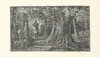 An illustration from The Lay of the Last Minstrel. By Sir Walter Scott. With notes and a chronological summary of his life, and index (1887)