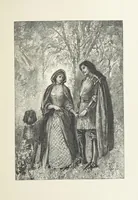 An illustration from The Lay of the Last Minstrel. By Sir Walter Scott. With notes and a chronological summary of his life, and index (1887)