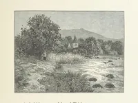 An illustration from The Lay of the Last Minstrel. By Sir Walter Scott. With notes and a chronological summary of his life, and index (1887)